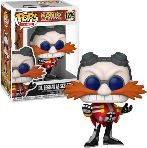 Funko Sonic the Hedgehog POP! Games Vinyl Figure Skeleton Robotnik 9 cm POP! Figuur