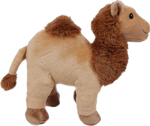 Pia Toys Knuffeldier Dromedaris - zachte pluche stof - premium kwaliteit knuffels - lichtbruin - 32 cm