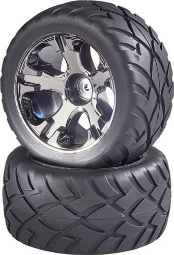 Reely 1:10 Truggy Complete wielen Street 5-spaaks Titaangrijs 2 stuk(s)