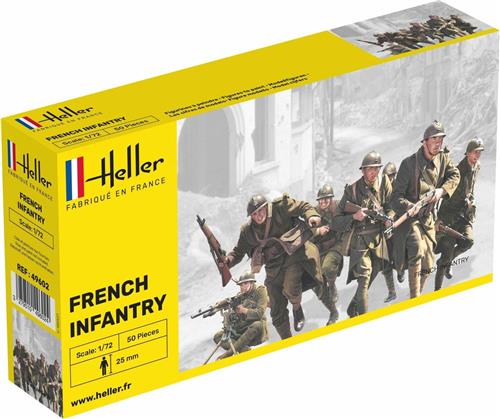 Heller - 1/72 French Infantryhel49602 - modelbouwsets, hobbybouwspeelgoed voor kinderen, modelverf en accessoires