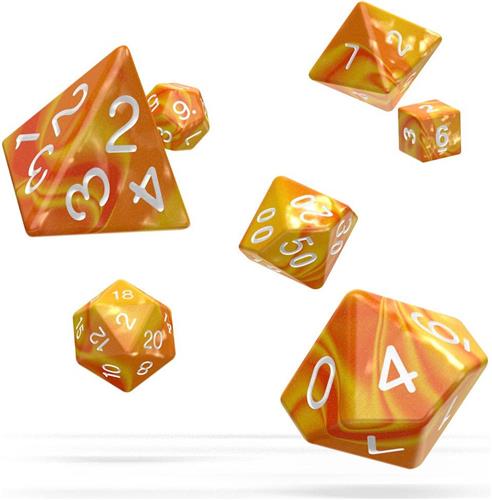 Oakie Doakie Dice Rpg Set Gemicide - Sunstone