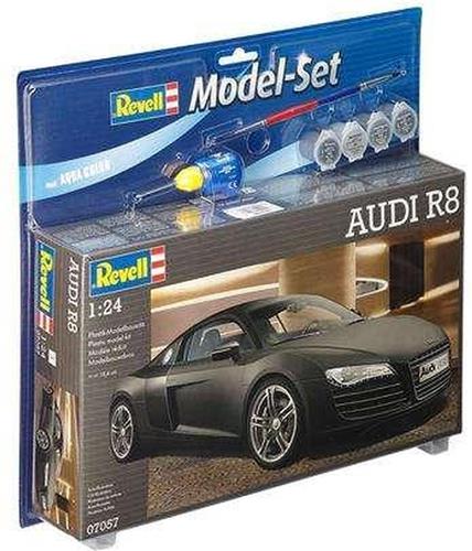 1:24 Revell 67057 Audi R8 - Model Set Plastic Modelbouwpakket