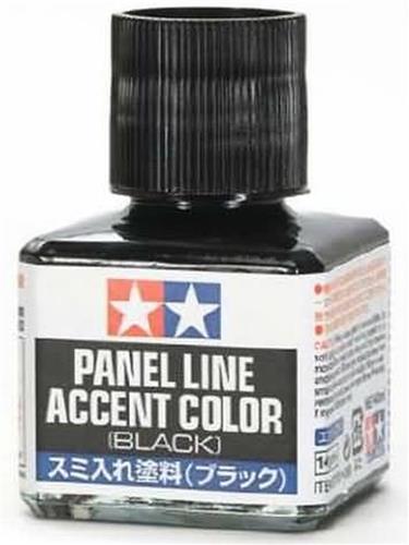 Tamiya 87131 Panel Line Accent Color - Black - 40ml Effecten potje