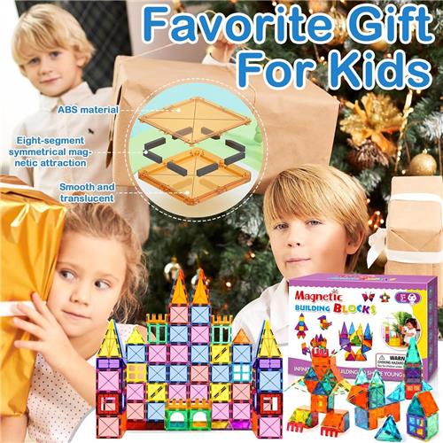 Solacis Magneet speelgoed - Magneetspeelgoed - Magneet speelgoed constructie - Magneet speelgoed bouwen blokken - Must have!