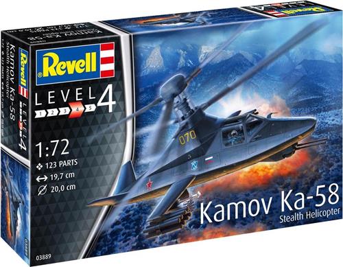 Revell Kamov Ka-58 Stealth Helicopter (03889)