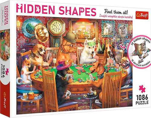 Trefl Trefl - Puzzels - 1000 Verborgen Vormen - Spelavond