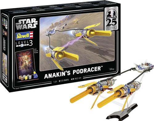 1:31 Revell 05639 EP1 Anakin's Podrace - Star Wars - Geschenkset Plastic Modelbouwpakket