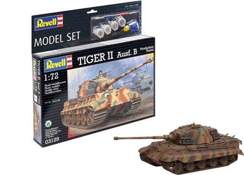 1:72 Revell 63129 Tiger II Ausf. B - Model Set Plastic Modelbouwpakket