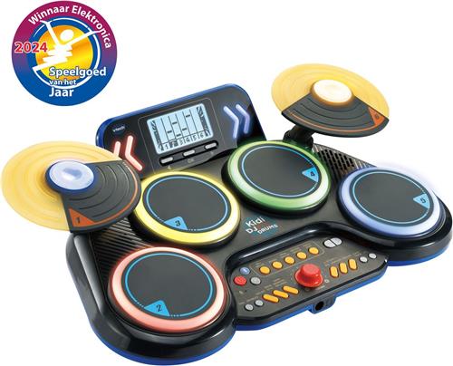 VTech Kidi DJ Drums - Interactief Speelgoed - Stimuleert Creativiteit - Inclusief Opname Functie & Bluetooth - Speelgoed vanaf 6 Jaar