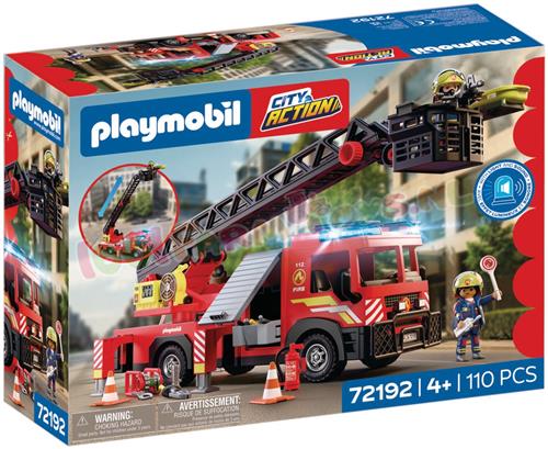 PLAYMOBILÂ® Brandweer-commandovoertuig - P-72192
