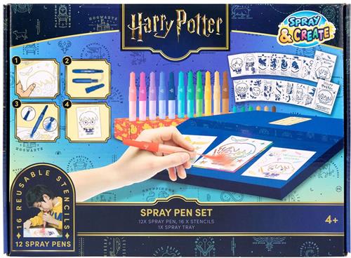 Harry Potter Spray Pen Set Desktop Box