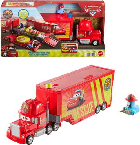 Disney Pixar Cars Disney and Pixar Cars Mack Mobile Rescue Repair Center