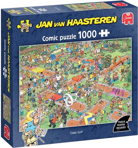 Crazy Golf - Jan van Haasteren - puzzel van 1000 stukjes