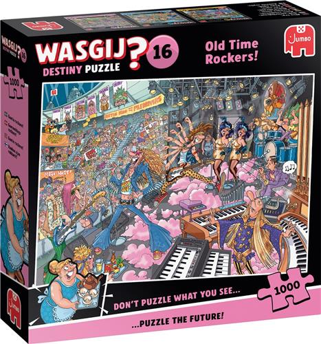 Wasgij Destiny 16 - Old Time Rockers! - puzzel van 1000 stukjes