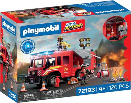 Playmobil 72193 Brandweerwagen.