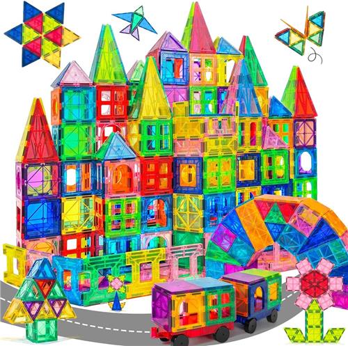 Solacis Magneet speelgoed - Magneetspeelgoed - Magneet speelgoed constructie - Magneet speelgoed bouwen blokken - Must have!