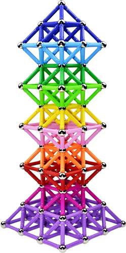 Solacis Magneet speelgoed - Magneetspeelgoed - Magneet speelgoed constructie - Magneet speelgoed bouwen blokken - Must have!