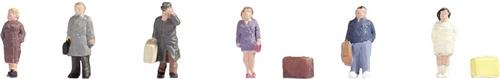 NOCH 44201 Z Reizigers figuren Geverfd, Staand