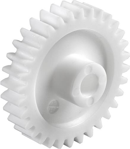 Reely Polyacetaal Recht tandwiel Soort module: 1.0 Boordiameter: 8 mm Aantal tanden: 60