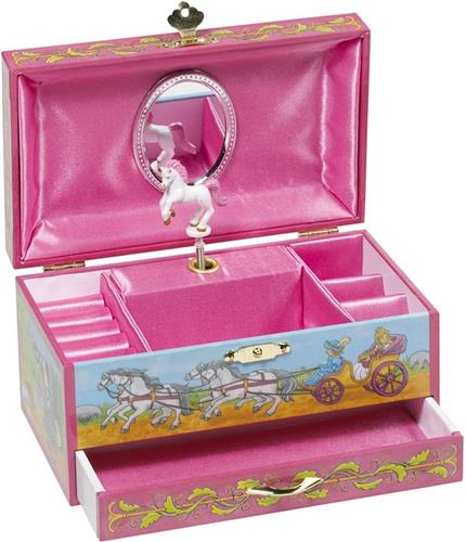 Goki Muziekdoos met lade, paard