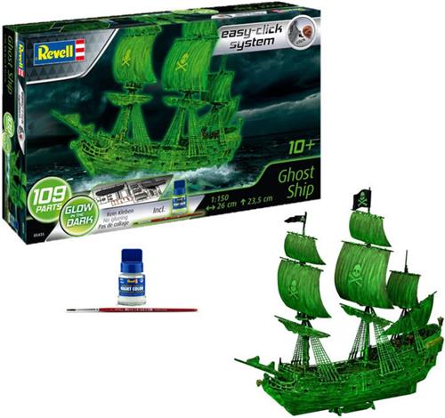 1:150 Revell 05435 Ghost Ship easy-click-system with Night Color Plastic Modelbouwpakket