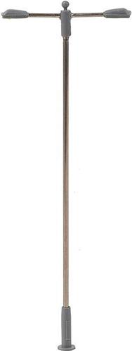 Faller - LED-Straatverlichting, aanzetlamp, dubbele uithouder - modelbouwsets, hobbybouwspeelgoed voor kinderen, modelverf en accessoires