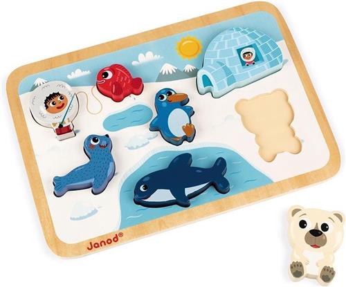 Janod Chunky Puzzel - Noordpool