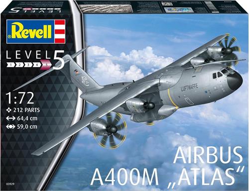 1:72 Revell 03929 Airbus A400M Luftwaffe (Atlas) Plastic Modelbouwpakket
