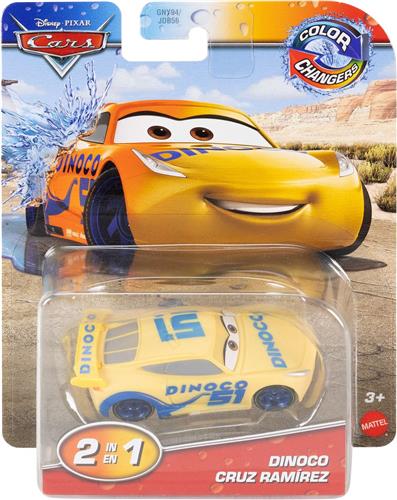 Disney Pixar Cars Disney and Pixar Cars Color Changers Dinoco Cruz Ramirez