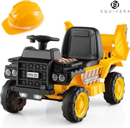Equivera Elektrische Tractor Kinderen - Tractor - Elektrische Tractor Buitenspeelgoed - Tractor voor Kinderen