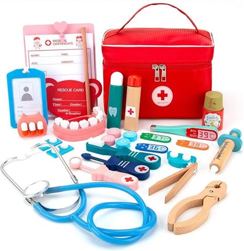 Equivera Dokterset Speelgoed - Doktersset - Speelgoed Doktersset - Dokterskoffer - Rollenspel - Cadeau