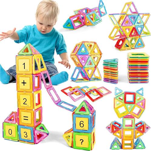 Solacis Magneet speelgoed - Magneetspeelgoed - Magneet speelgoed constructie - Magneet speelgoed bouwen blokken - Must have!