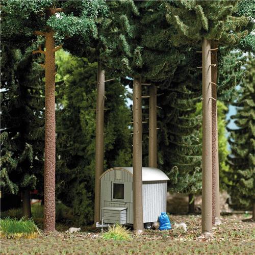 Busch - Forstwagen Grau H0 (3/21) * - BU1985 - modelbouwsets, hobbybouwspeelgoed voor kinderen, modelverf en accessoires