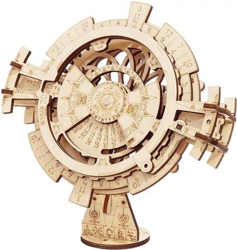 modelbouwset Perpetual Calendar 17,5 cm hout 26-delig