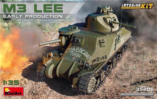 Miniart - M3 Lee Early Prod. Interior Kit - modelbouwsets, hobbybouwspeelgoed voor kinderen, modelverf en accessoires