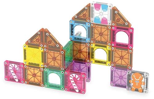 Magna Tiles MicroMags Travel Set Gingerbread House 24-delig