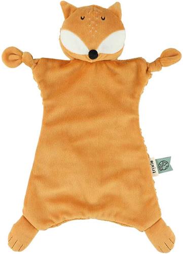 Trixie Mr. Fox Knuffeldoekje  Ribfluweel  Met speenlus - Ideaal als geboortegeschenk