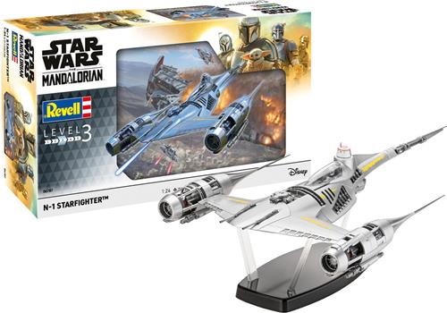 1:24 Revell 06787 Star Wars - The Mandalorian - N1 Starfighter Plastic Modelbouwpakket