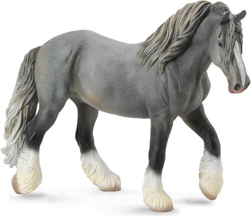 COLLECTA Shire paard Merrie Grijs - (XL)