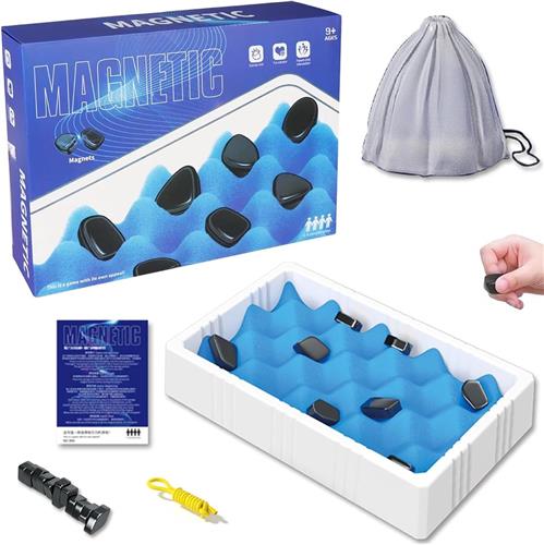Solacis Magnetisch schaakspel - Magnetisch schaakbord - Reis schaakspel - Schaken - Schaakspel - Must have!