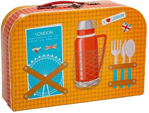 Bigjigs Londen Theeservies Speelset, 24dlg.