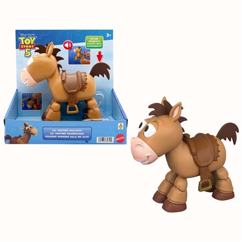Disney en Pixar Toy Story 5 Kleine Partner Bullebeest Poserend Paardenfiguur met Geluiden