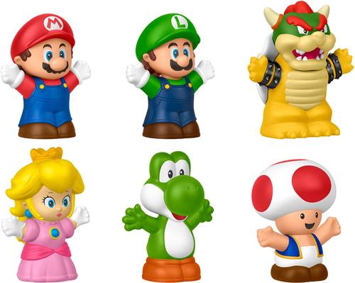 Fisher-Price Little People My Mario Figure 6-Pack