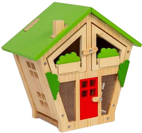 Bigjigs Houten Insectenhuisje, 7dlg.