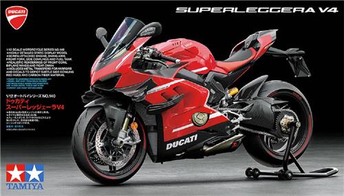 1:12 Tamiya 14140 Ducati Superleggera V4 Plastic Modelbouwpakket