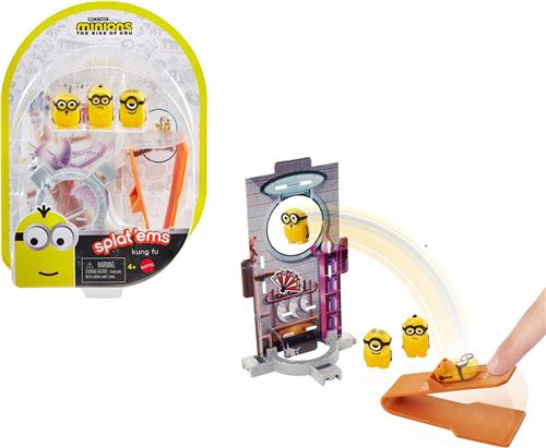Minions The Rise of Gru Splat 'ems figuren - 3 pack