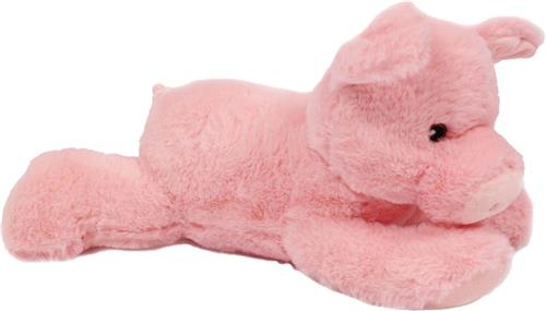 Pia Soft Toys Knuffeldier Varken/biggetje - zachte pluche stof - roze - premium kwaliteit knuffels - 30 cm - Varkens/biggetjes