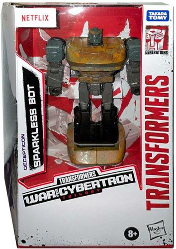 Transformers Generations War For Cybertron WFC: Kingdom Netflix Sparkless Bot (12 cm)