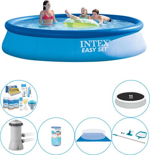 Easy Set Rond 396x84 cm - Zwembad Combinatie Deal