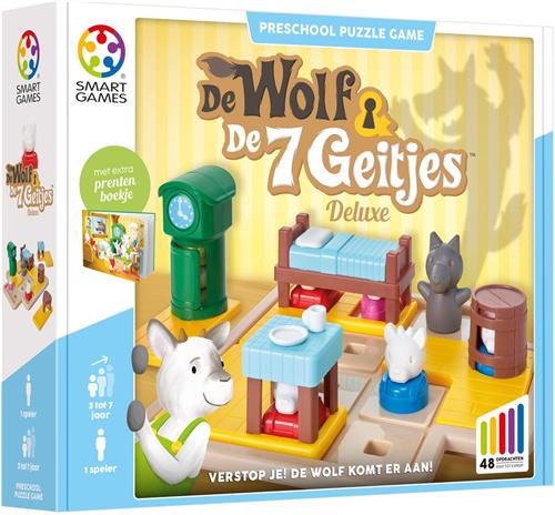 SmartGames De Wolf en de Zeven Geitjes Denkspel FR